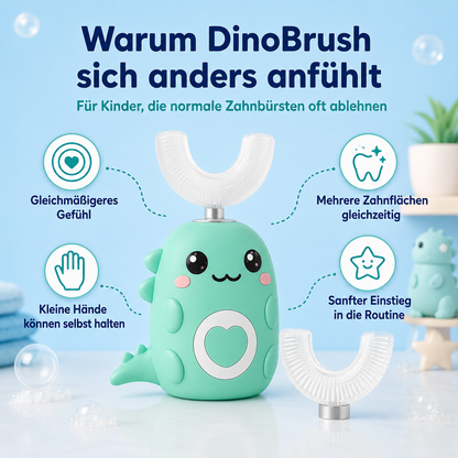 DinoBrush - 360° Kinderzahnbürste